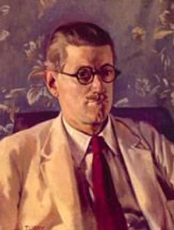 James Joyce (Portrait von Patrick Tuohy)